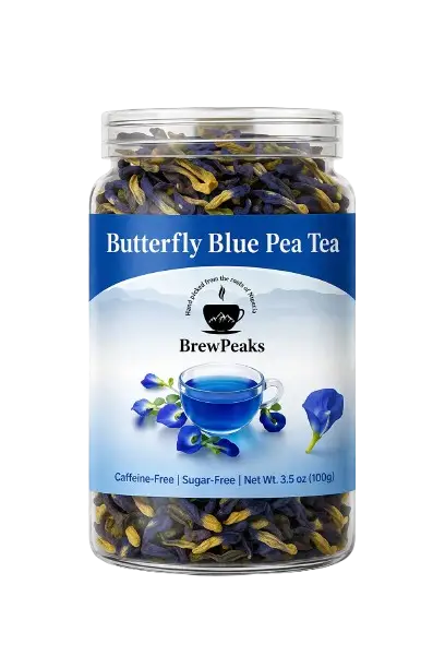 Butterfly pea flower tea