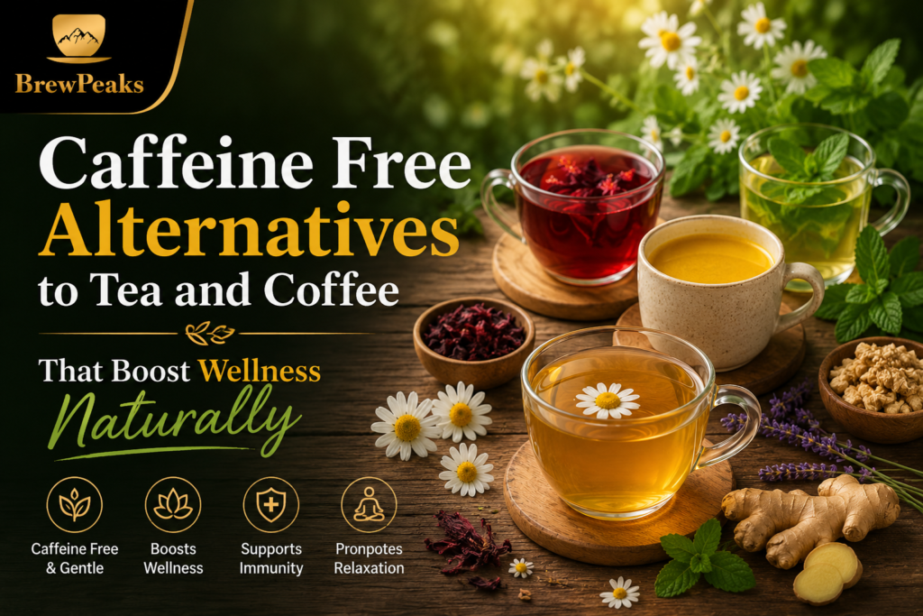 Caffeine Free Alternatives to Tea and Coffee