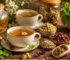 Premium herbal tea brands India featuring herbal infusions made with chamomile, hibiscus, peppermint, and natural botanicals.